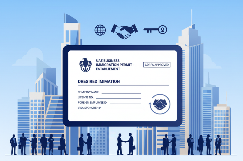 How to apply Establishment Immigration Card in Dubai (New & Renewal)