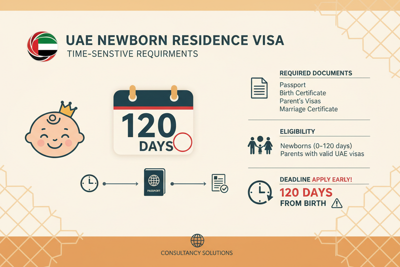 How to Sponsor New Born Child in UAE