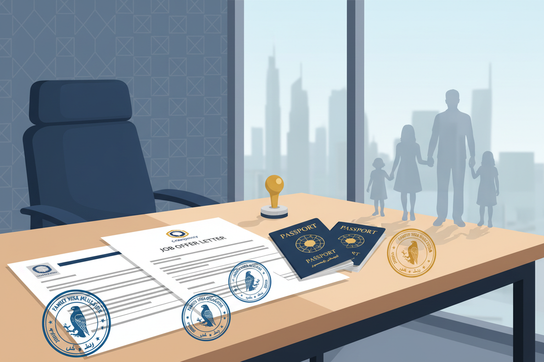 How can I change my own (Employment) visa and dependents visa without exit the country?